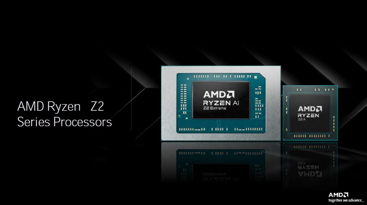 AMD annuncia i processori per console Ryzen AI Z2 Extreme e Ryzen Z2 A