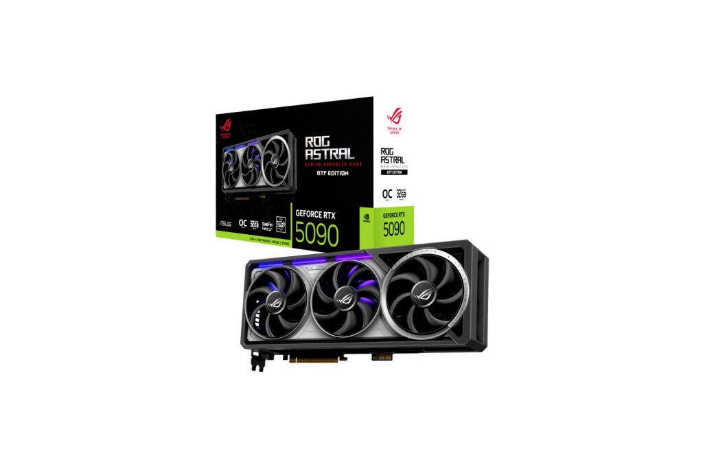ASUS ROG ASTRAL GEFORCE RTX 5090 btf top