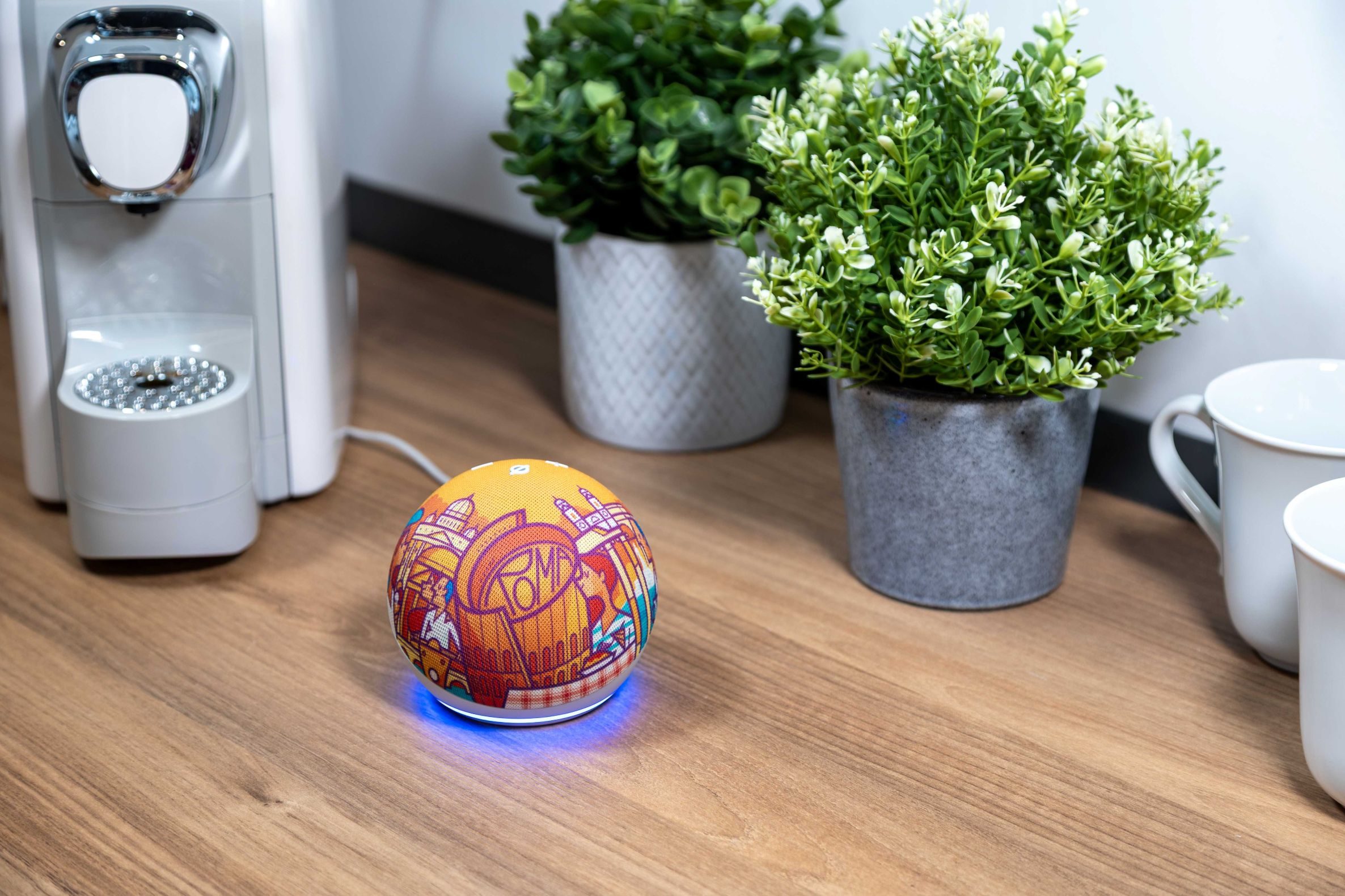 Amazon Echo Dot Edizione Limitata Roma