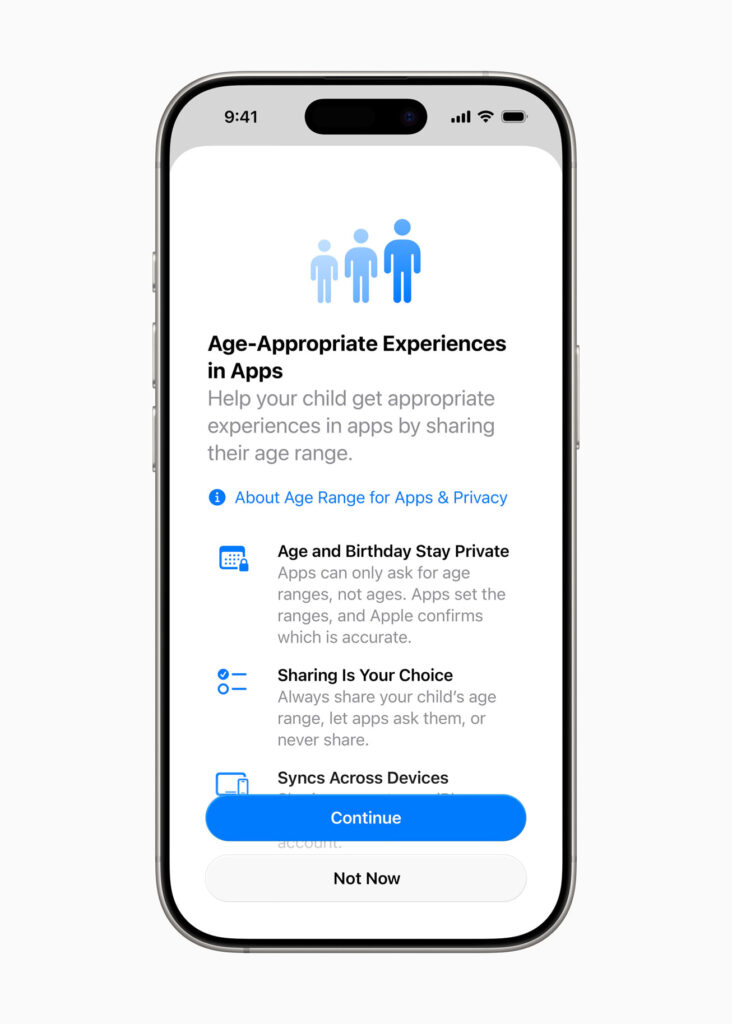 Apple iOS 26 - Altre novità - Parental Control - Account bambini
