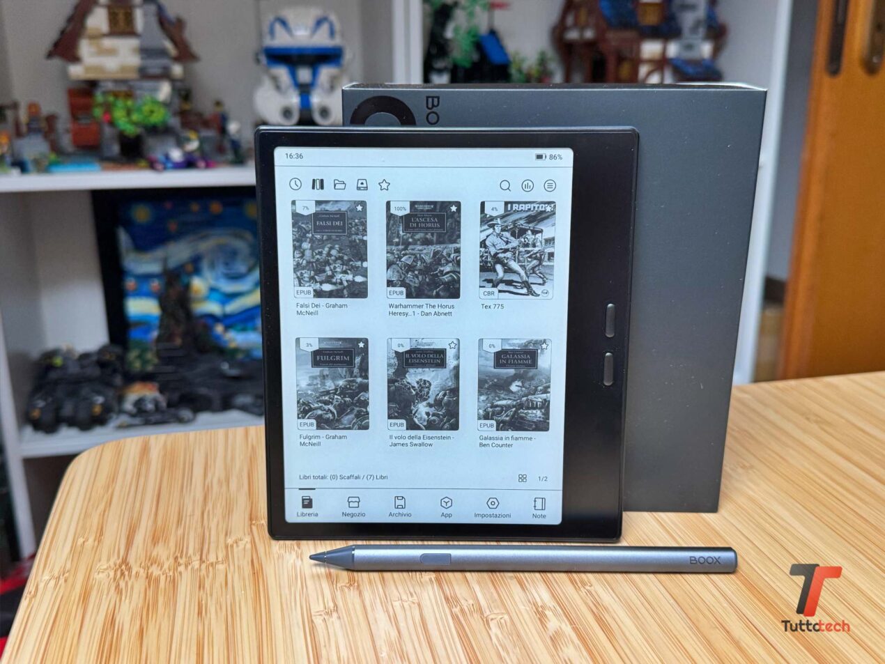 Recensione BOOX Go 7, è lui l'e-reader definitivo?