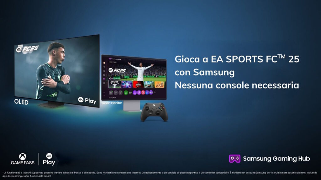 Samsung, EA e Xbox insieme per portare EA Sports FC 25 su TV e monitor 3