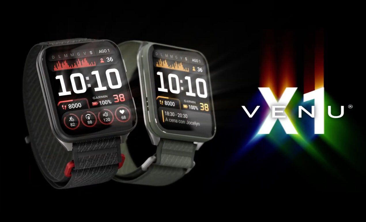 Garmin presenta Venu X1, uno smartwatch molto versatile, sottile e costoso
