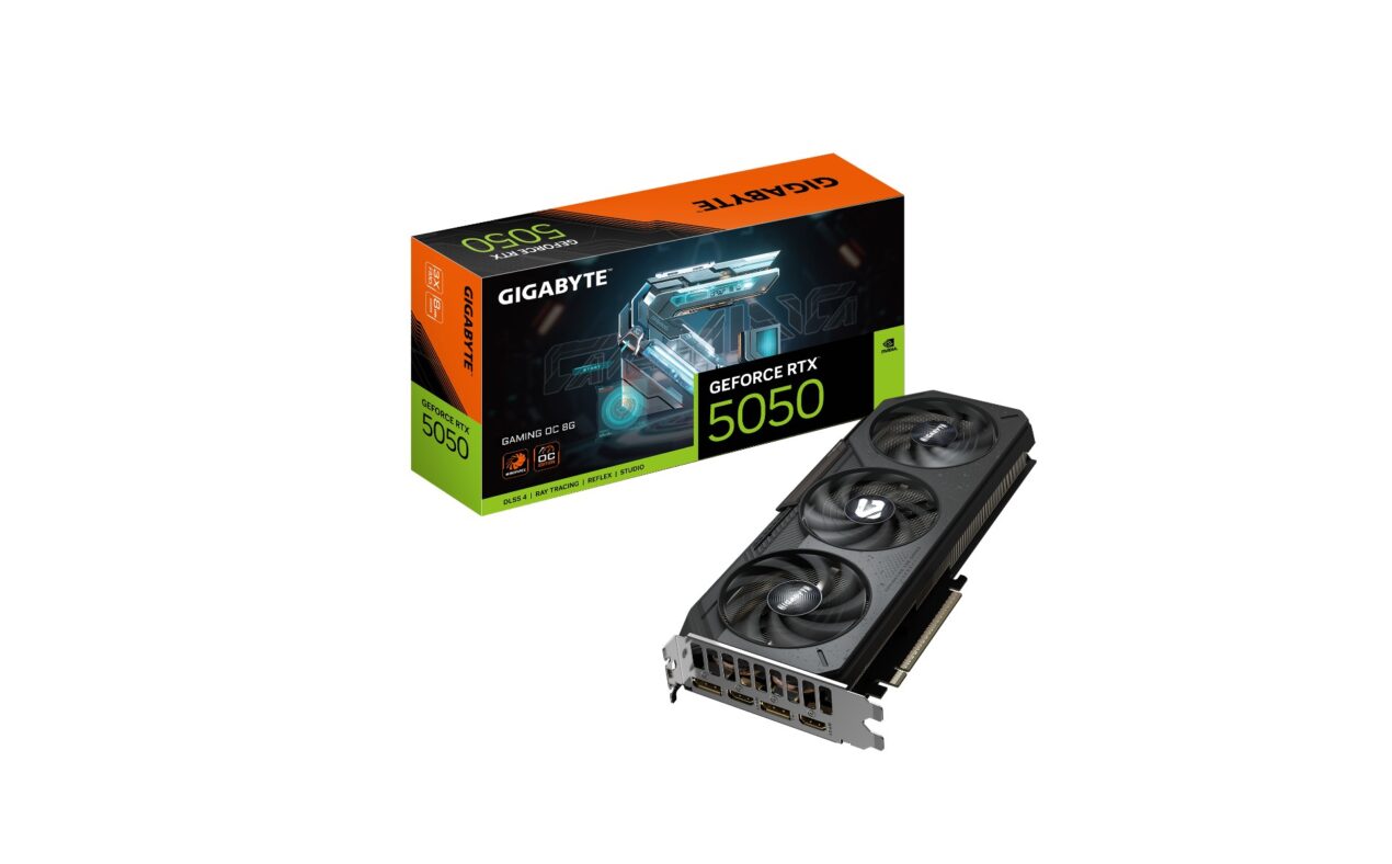 Gigabyte punta anche sulla GeForce RTX 5050: in arrivo tre custom, ma niente GDDR7