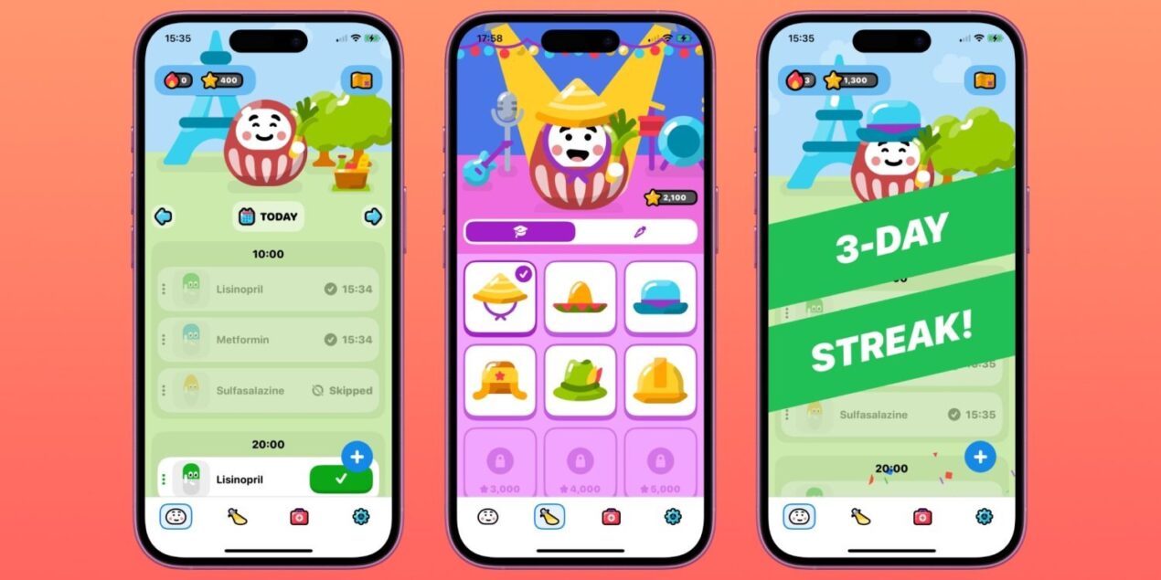 Pill Buddy è una nuova app che rende divertente ricordarsi di prendere le medicine