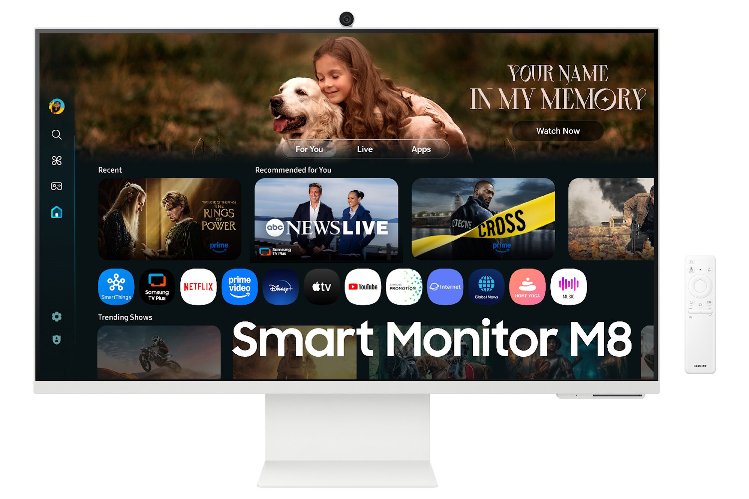 Samsung Smart Monitor M9 è ufficiale con pannello OLED, e arriva insieme ai nuovi M8 e M7 12