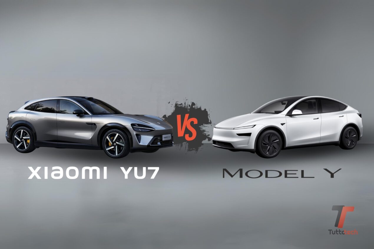 Xiaomi YU7 lancia la sfida alla Tesla Model Y: eccole al confronto "sulla carta"