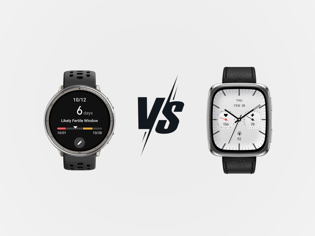 Amazfit Active 2 Square vs Amazfit Active 2 Premium: il confronto sulla carta