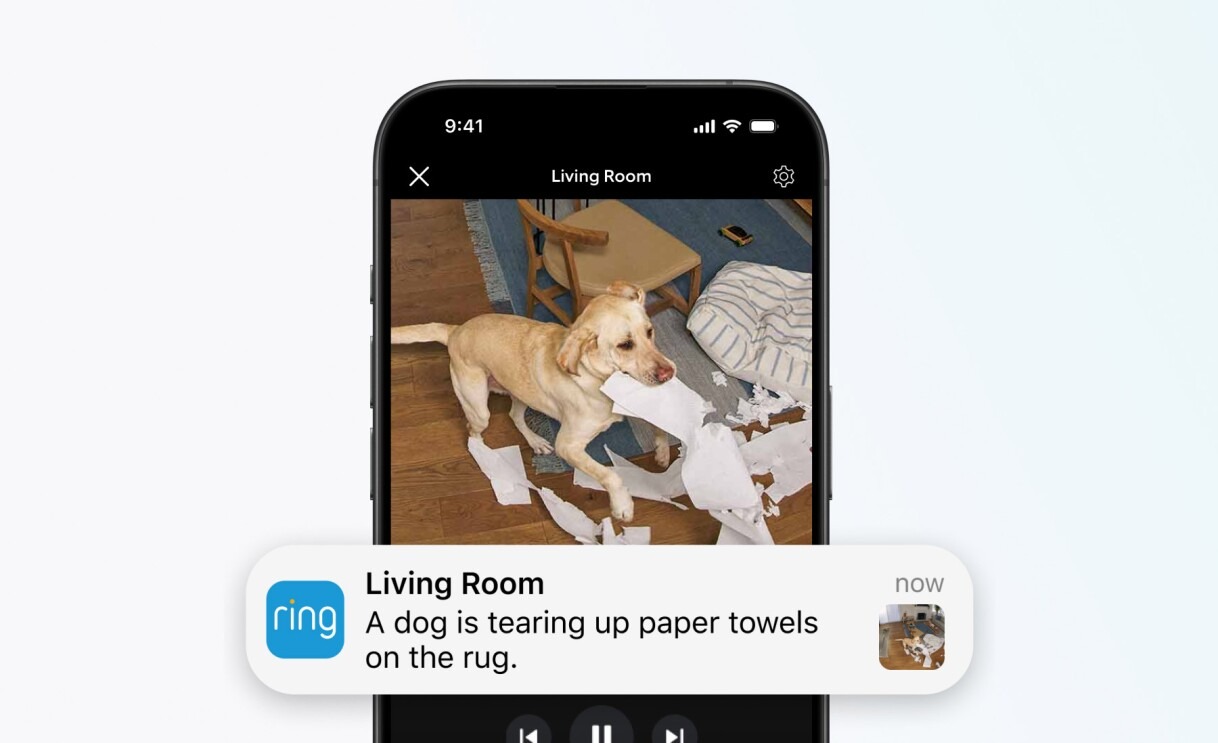 amazon ring descrizioni video ia