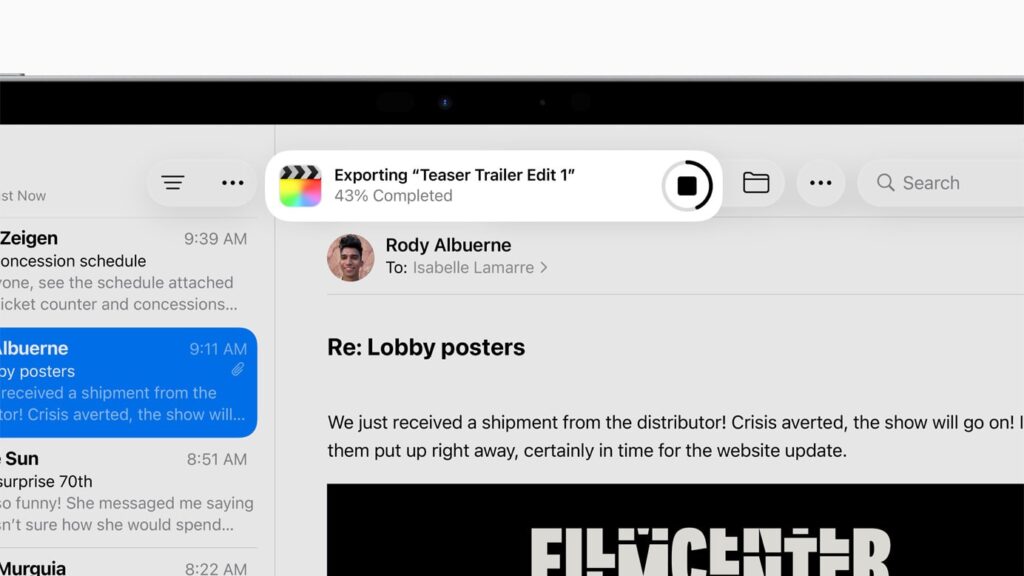 apple ipados 26 attività background