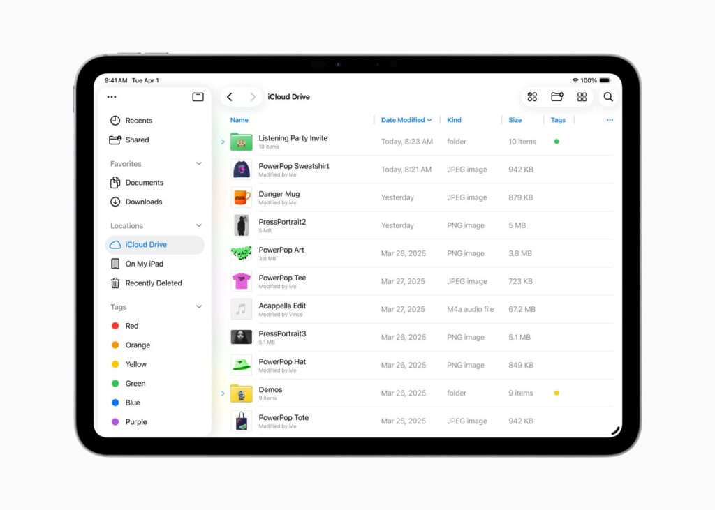 apple ipados 26 app file