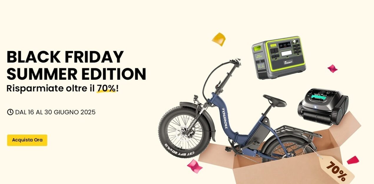Geekmall lancia il Black Friday estivo con sconti imperdibili su ebike e molto altro