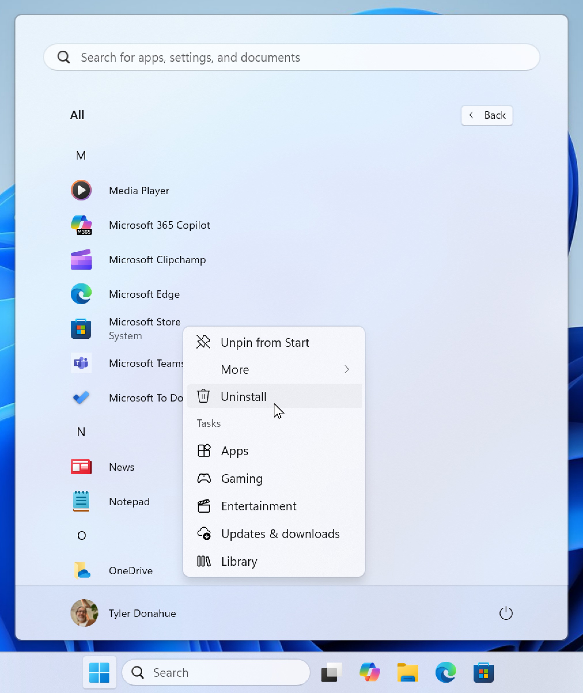 microsoft windows dma disinstallazione store