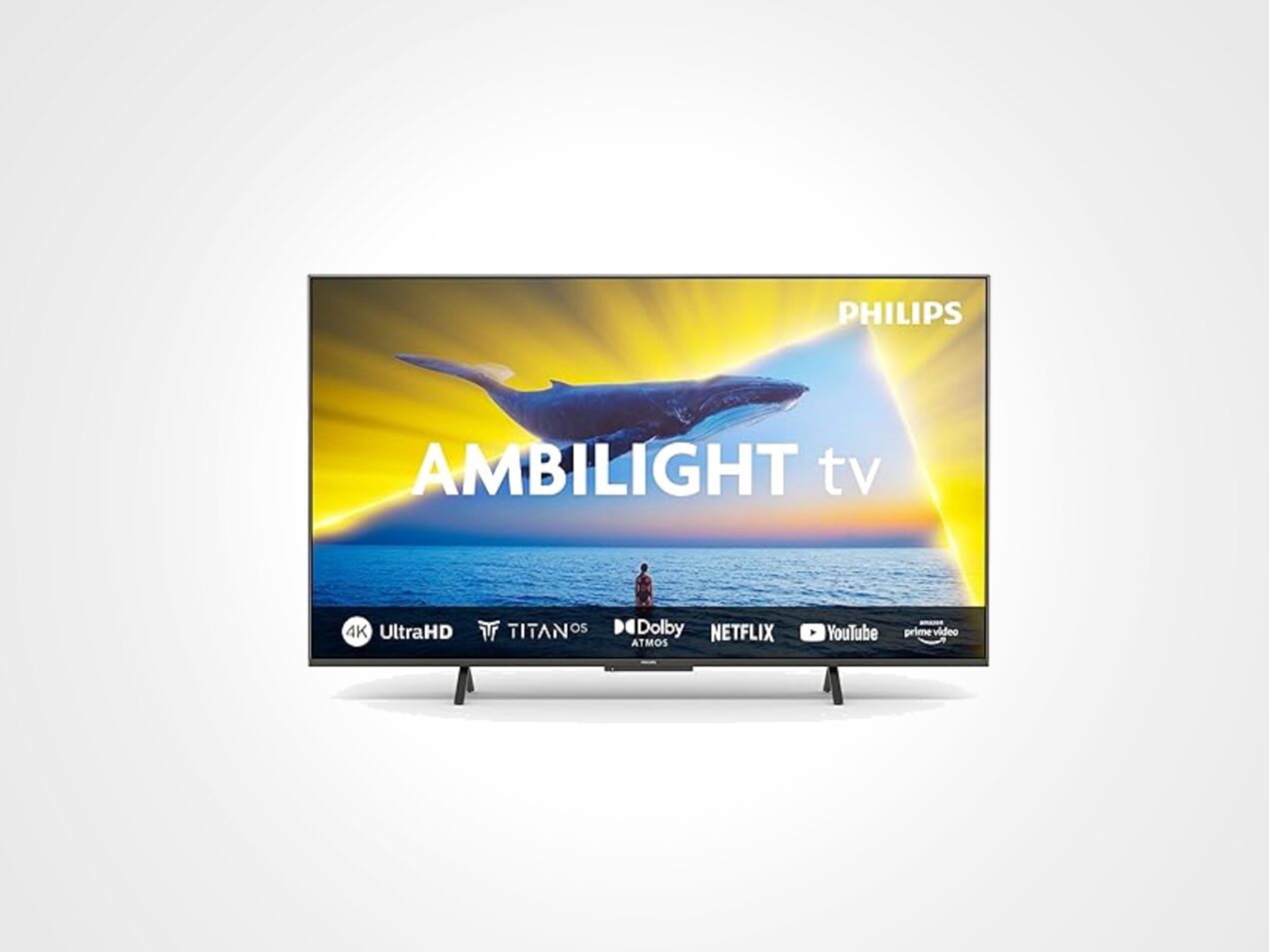 Prezzo più basso di sempre per la SmartTv Philips Ambilight 4K Led 65"