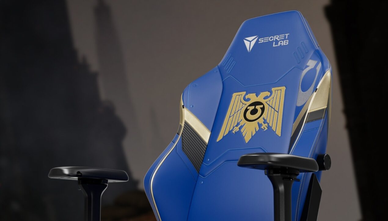 Sedia da gaming e scrivania a tema Warhammer 40.000 in promo con Secretlab