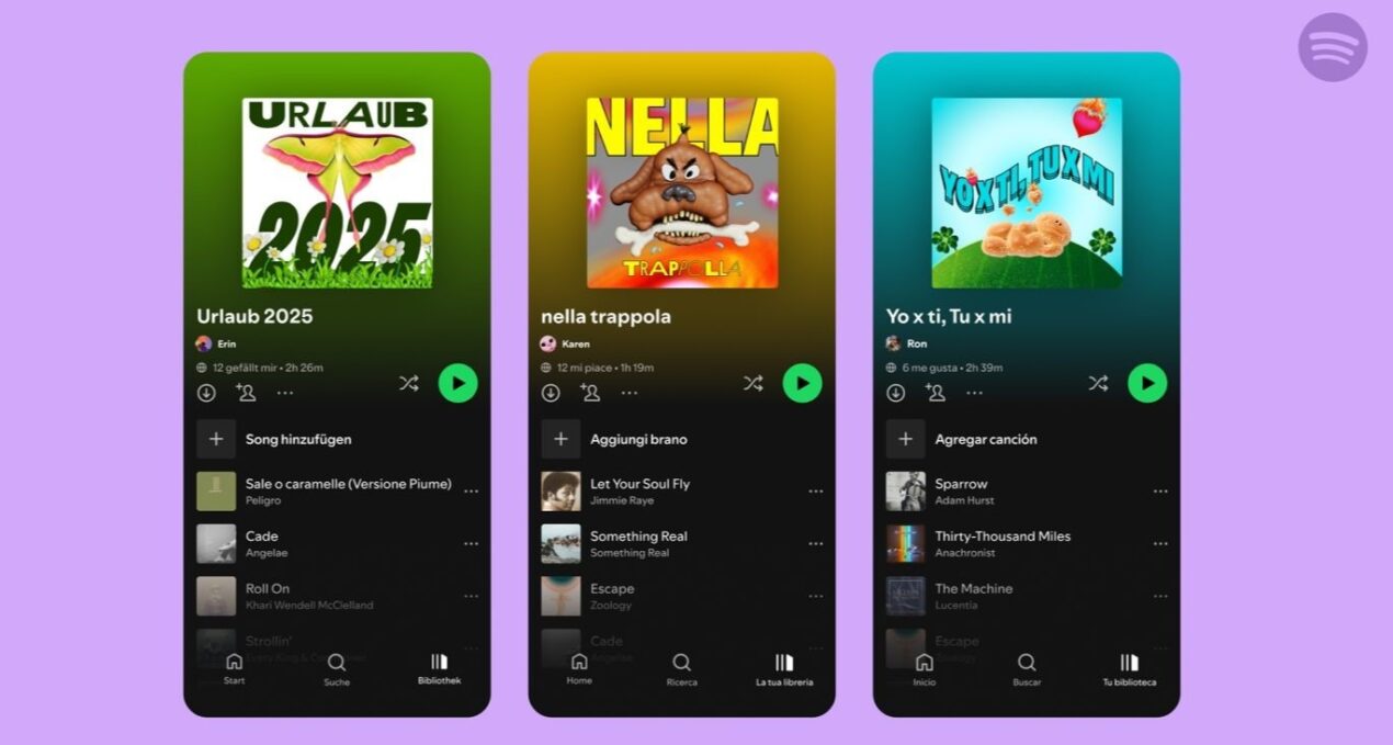 La funzione Crea copertina di Spotify ora è disponibile anche in Italia
