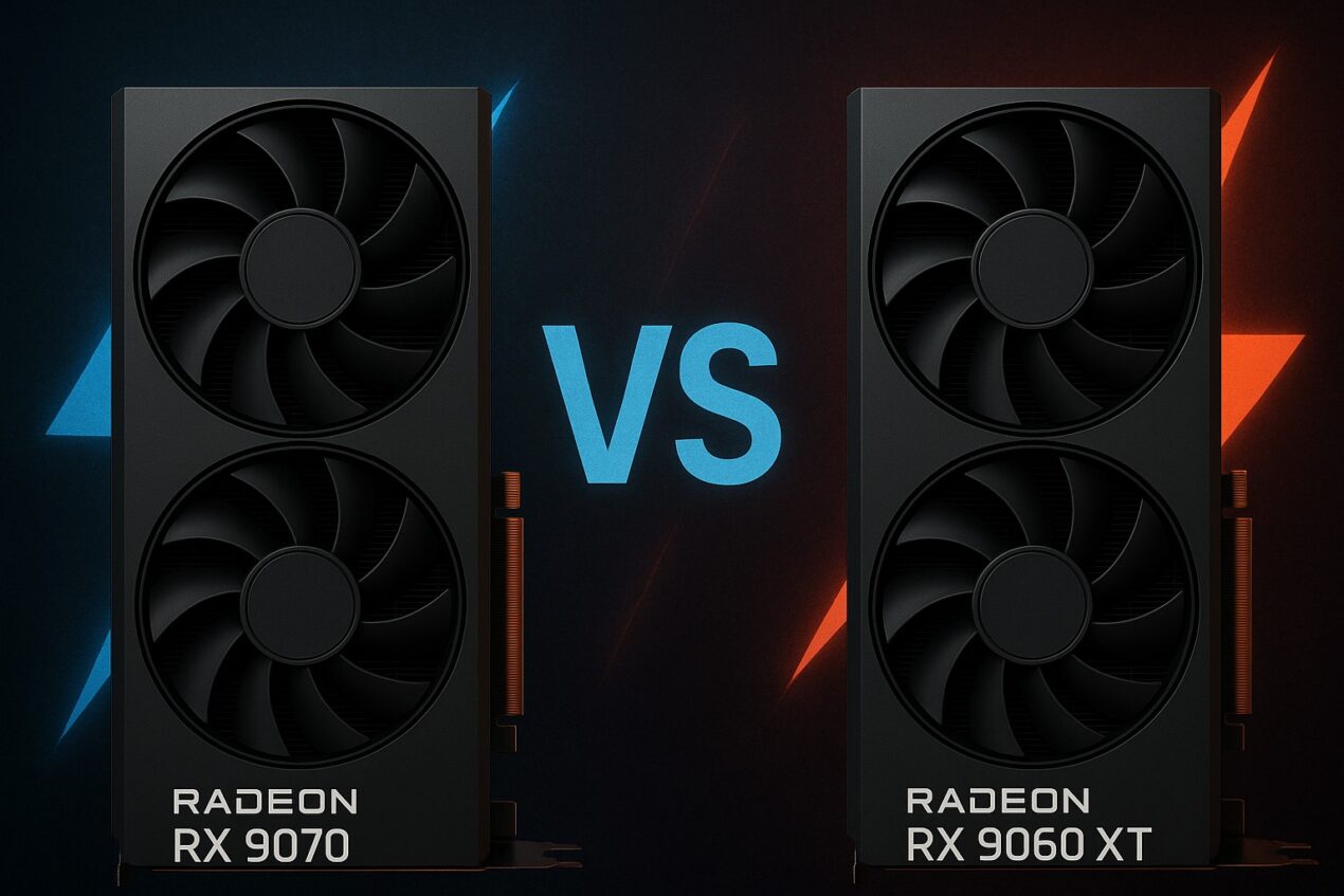 AMD Radeon RX 9070 vs Radeon RX 9060 XT 16 GB: gaming, consumi e prezzi