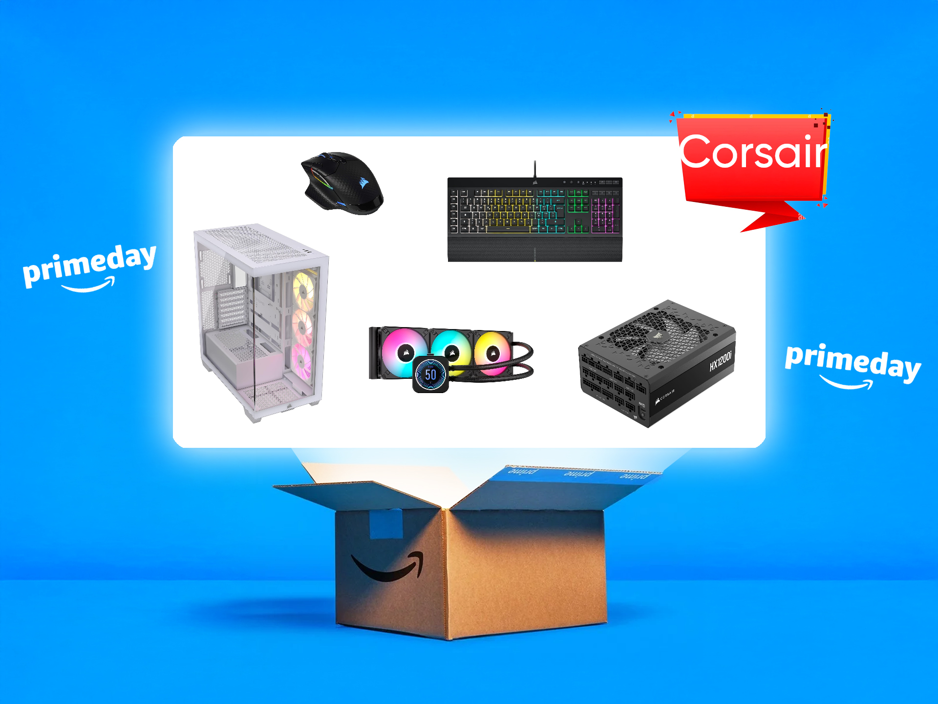 Amazon Prime Day 2025 offerte Corsair