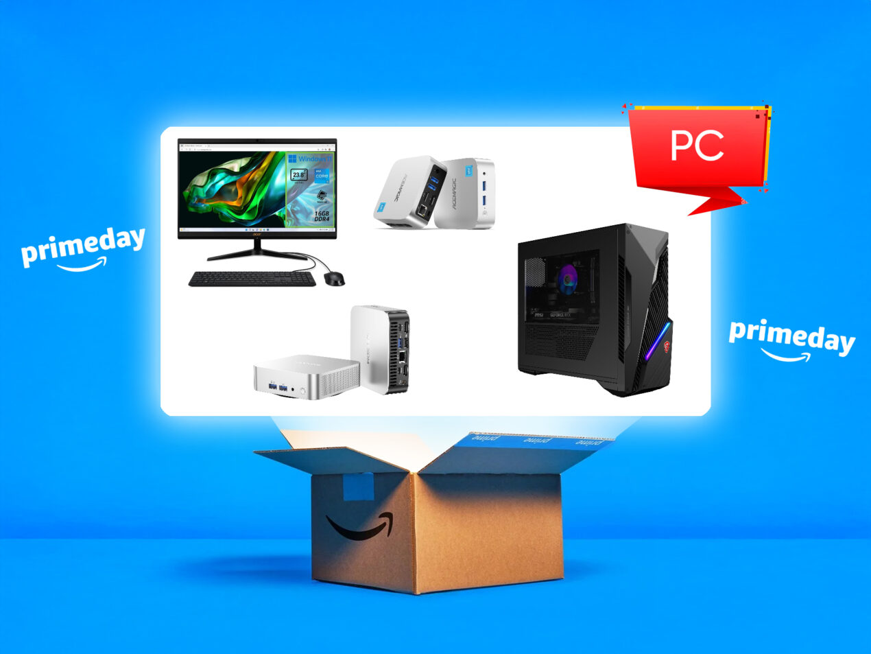 Computer desktop nuovo? Ecco come risparmiare con le offerte dell'Amazon Prime Day