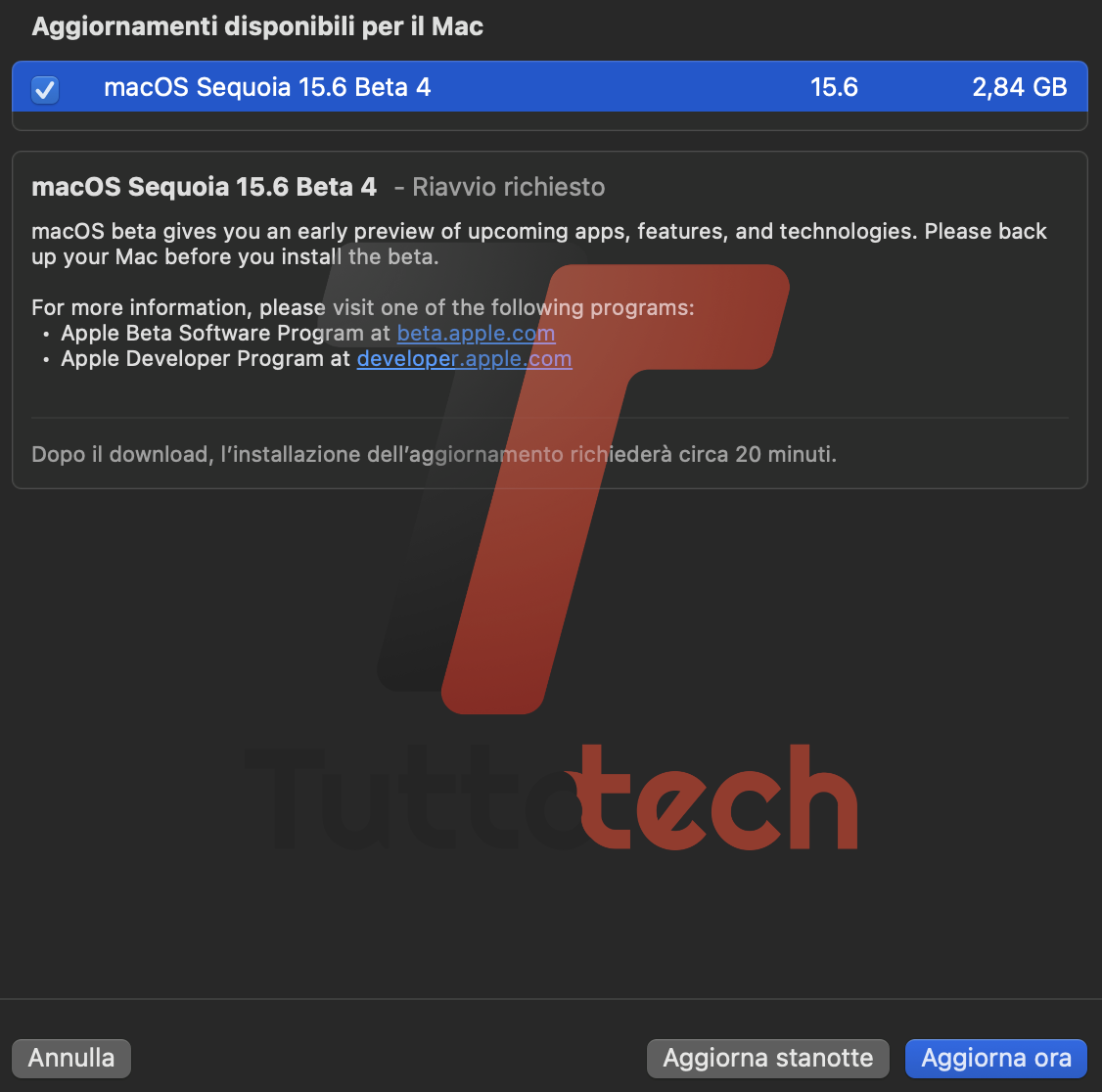 Apple macOS 15.6 Sequoia RC on MacBook Pro 16 M1 Pro