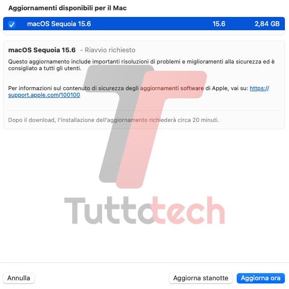 Apple macOS 15.6 Sequoia on MacBook Pro 16 M1 Pro