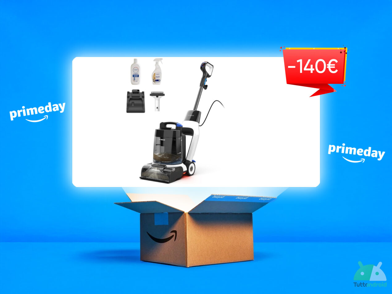 Tappeti e moquette sempre puliti con questa soluzione, scontata per il Prime Day