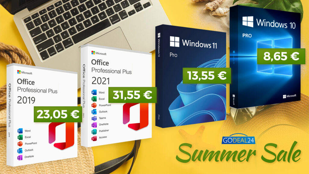 La Summer Sale di Godeal24 porta sconti grandiosi su tantissimi software 2