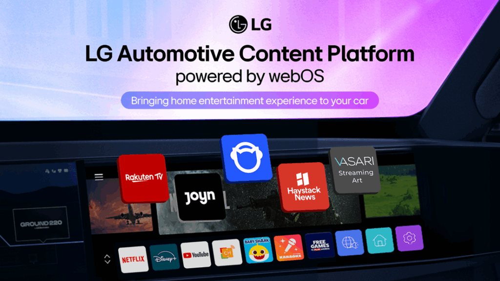 LG webOS Automotive Kia