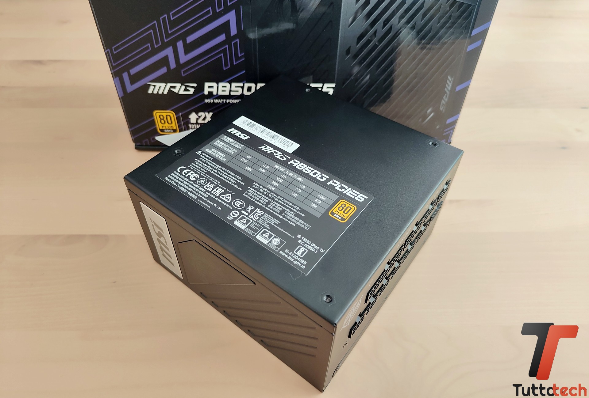 MSI MPG A850G PCIE5 2