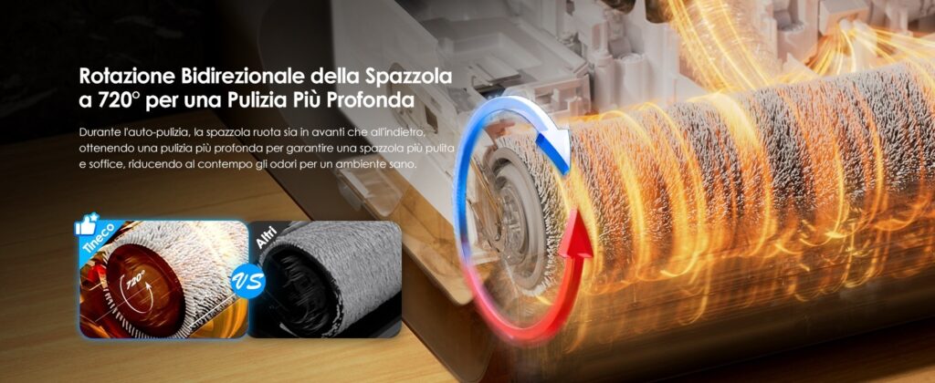 Con questa lavapavimenti Tineco pulite dappertutto, anche sotto ai mobili 6
