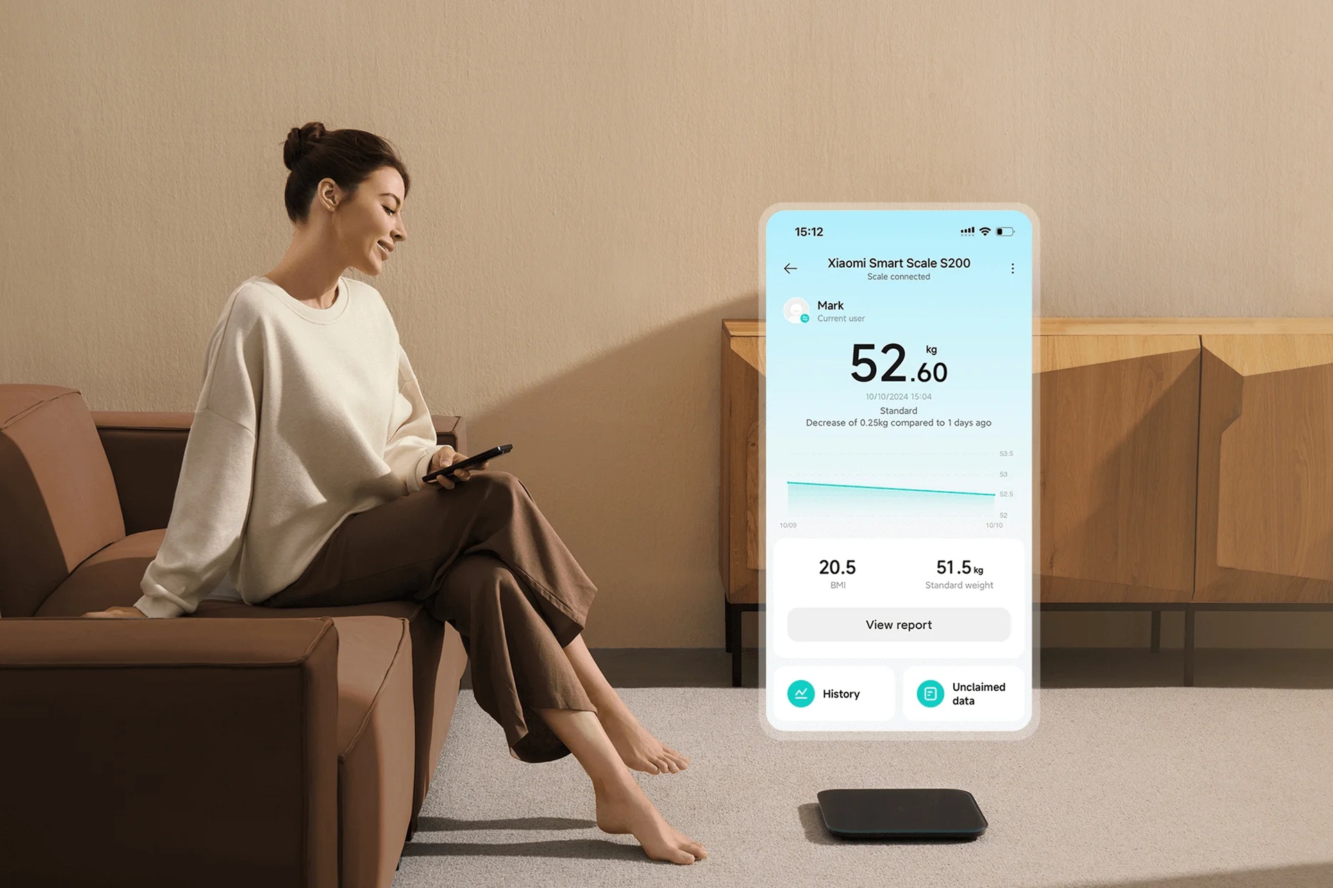 Xiaomi Smart Scale S200 it - App Xiaomi Home