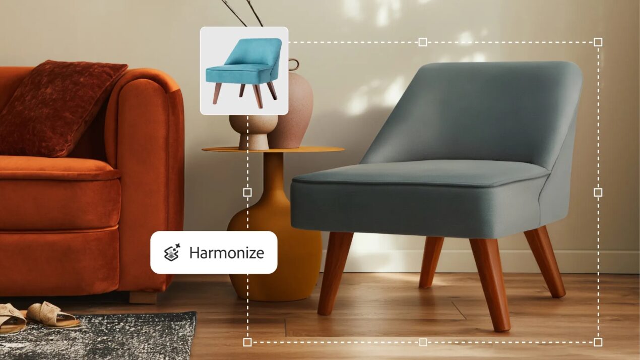 Photoshop si rinnova: arrivano Harmonize, Generative Upscale e altri strumenti IA