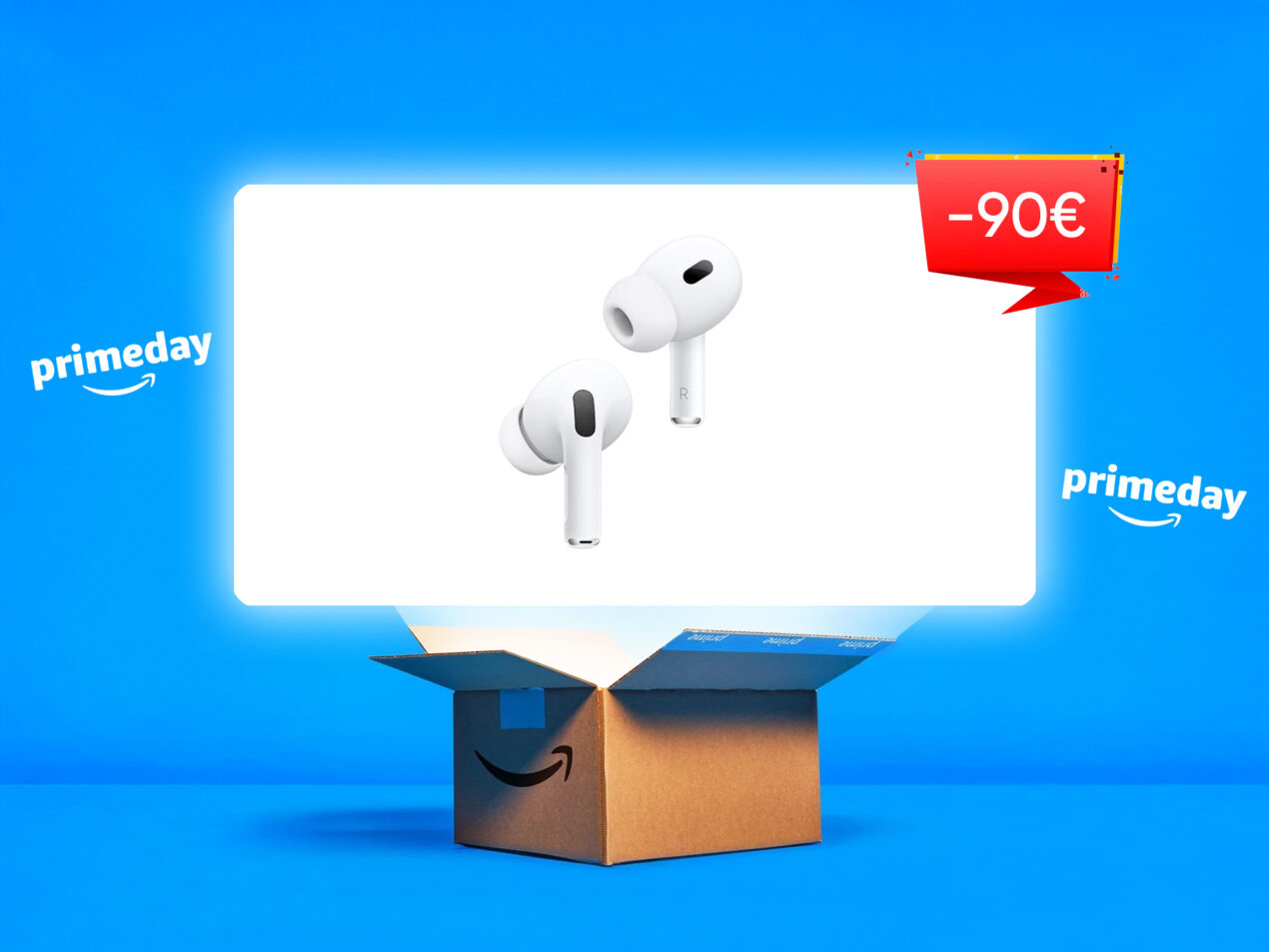 Apple AirPods Pro 2 in super offerta per il Prime Day: ora costano meno di 190€