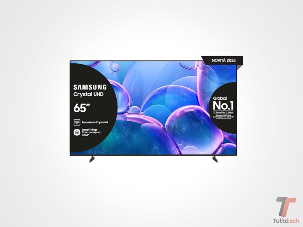 Super prezzo per questa Smart TV 4K UHD Samsung da 65" su Amazon 4