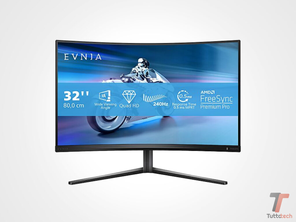 Prezzaccio MediaWorld per questo monitor Philips QHD da 32" con pannello a 240 Hz 4