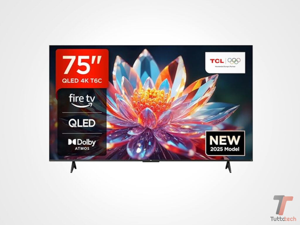 Questa Smart TV QLED da 75" con Dolby Vision e Atmos è scontatissima a un prezzaccio 4