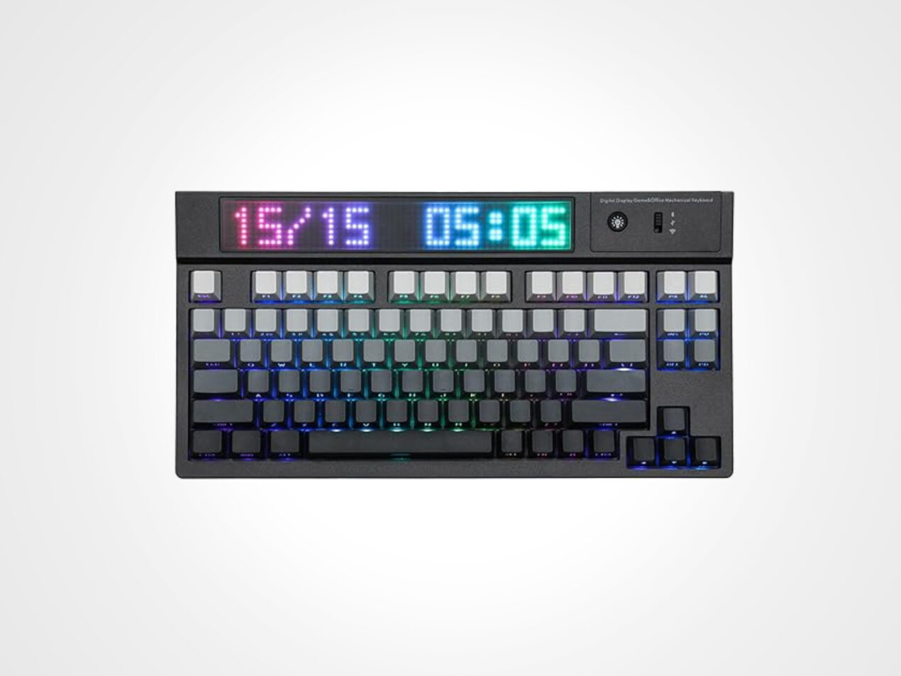 EPOMAKER DynaTab 75X: tastiera meccanica con schermo LED a prezzo bomba