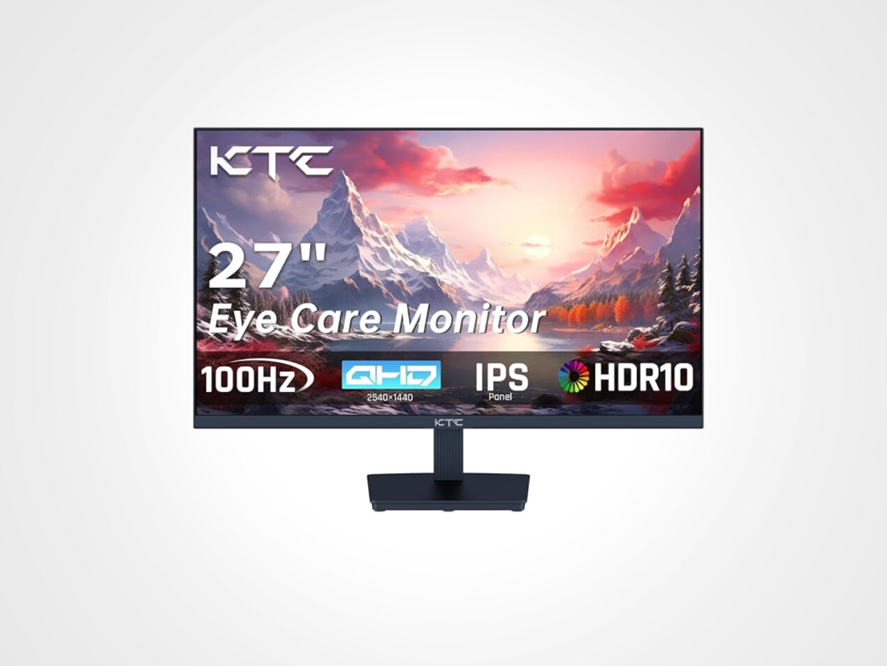 Questo monitor QHD KTC da 27 pollici e 100 Hz costa meno di 90 euro grazie al coupon