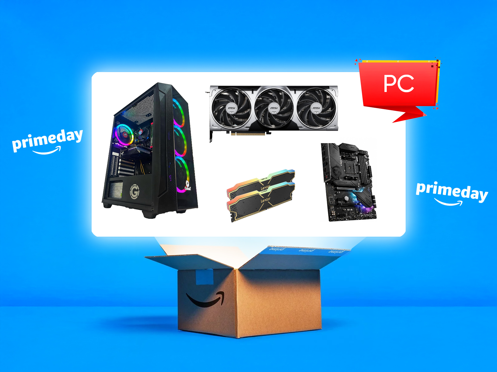 Amazon Prime Day 2025 offerte pc
