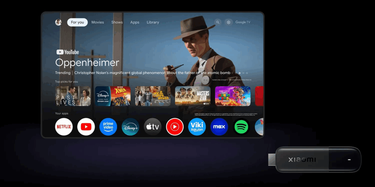 È ufficiale la prima TV Stick 4K di Xiaomi con a bordo Google TV