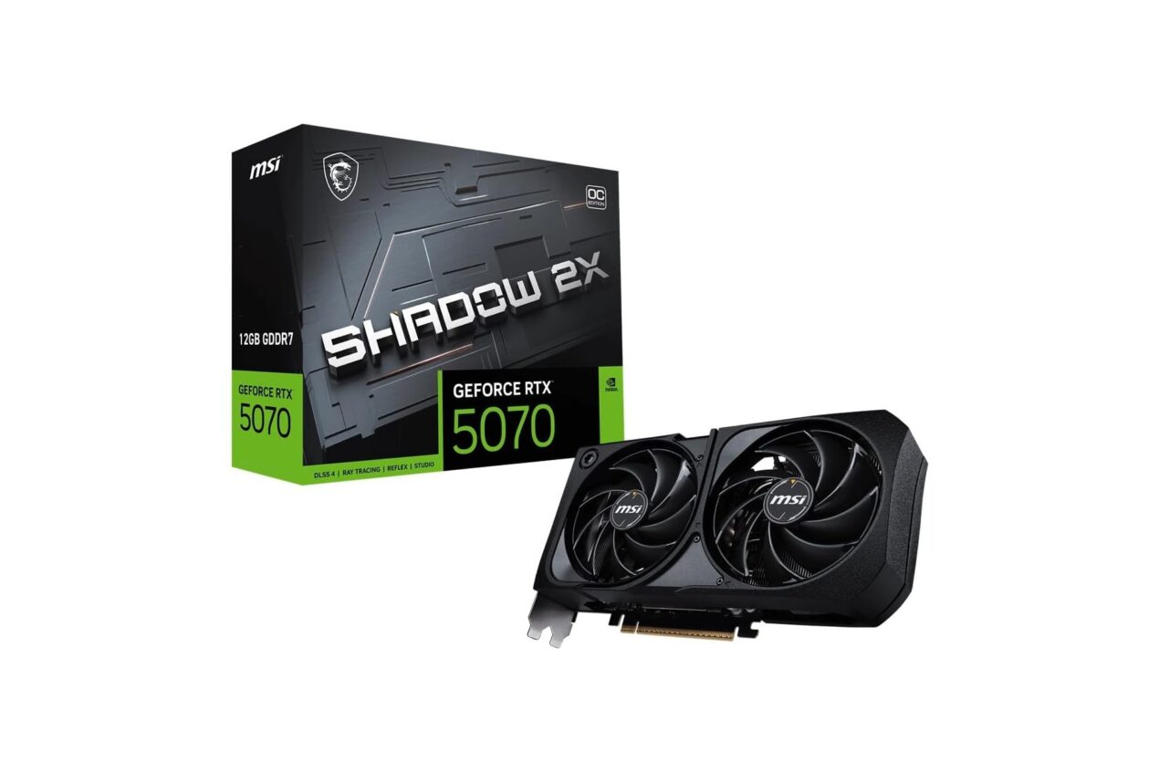 Cercate una buona GPU per giocare? Su Amazon c'è MSI GeForce RTX 5070 sotto i 600 euro