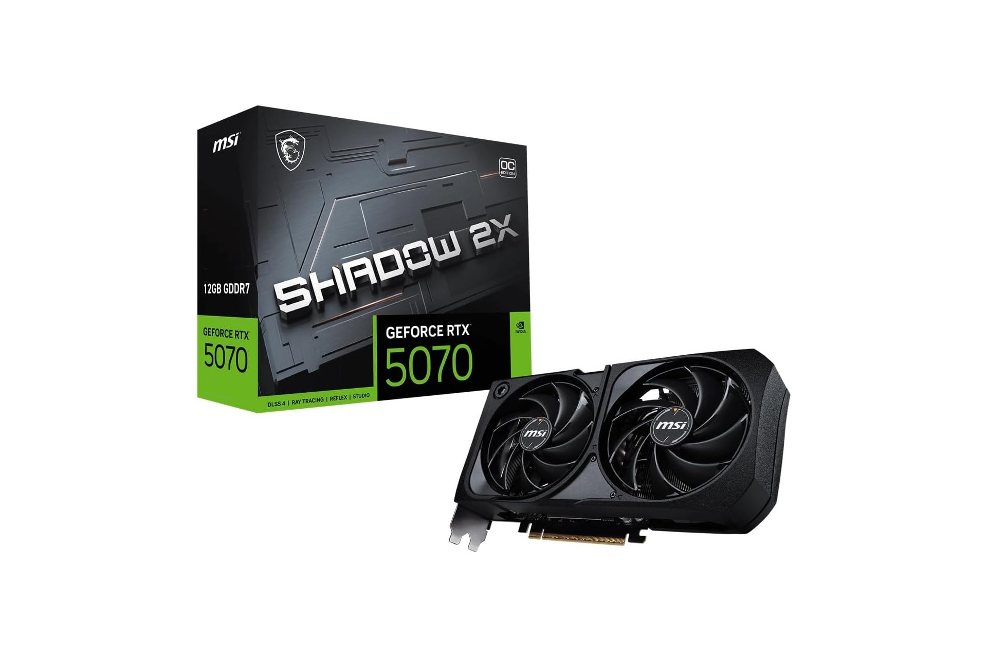 MSI GeForce RTX 5070 12G SHADOW 2X OC 1