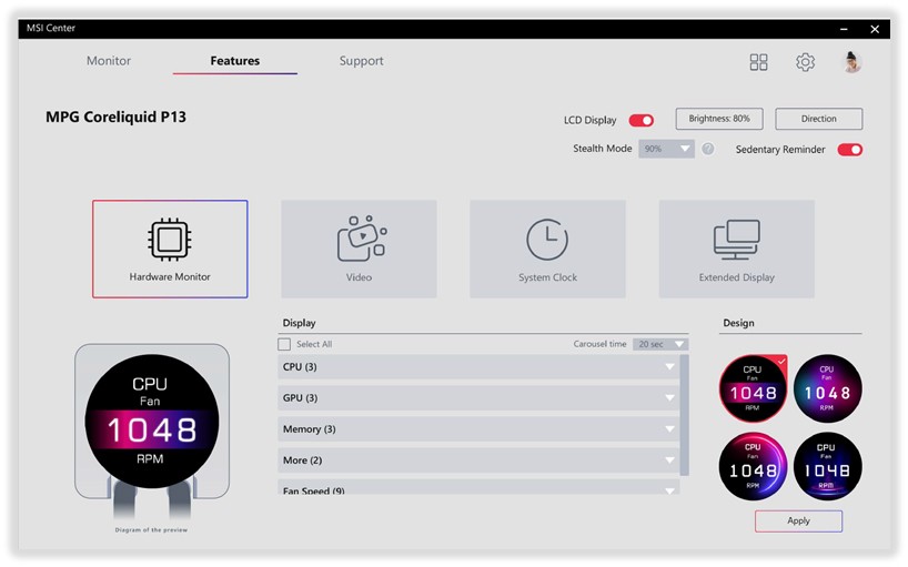 MSI MPG CORELIQUID P13 3
