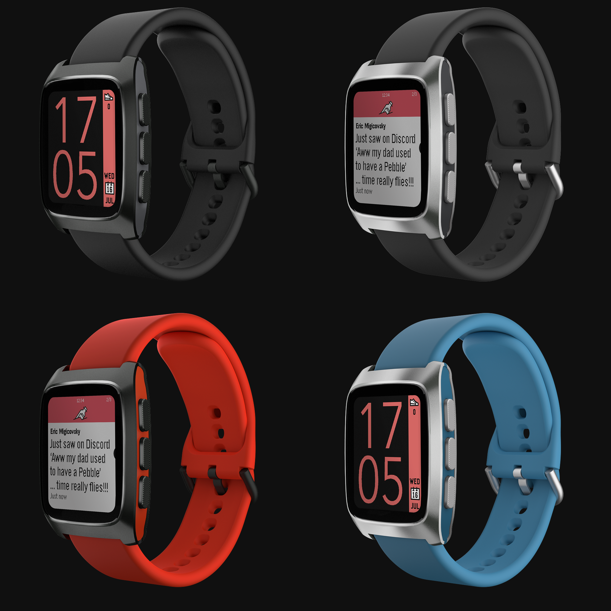Pebble Time 2 - Colorazioni non definitive