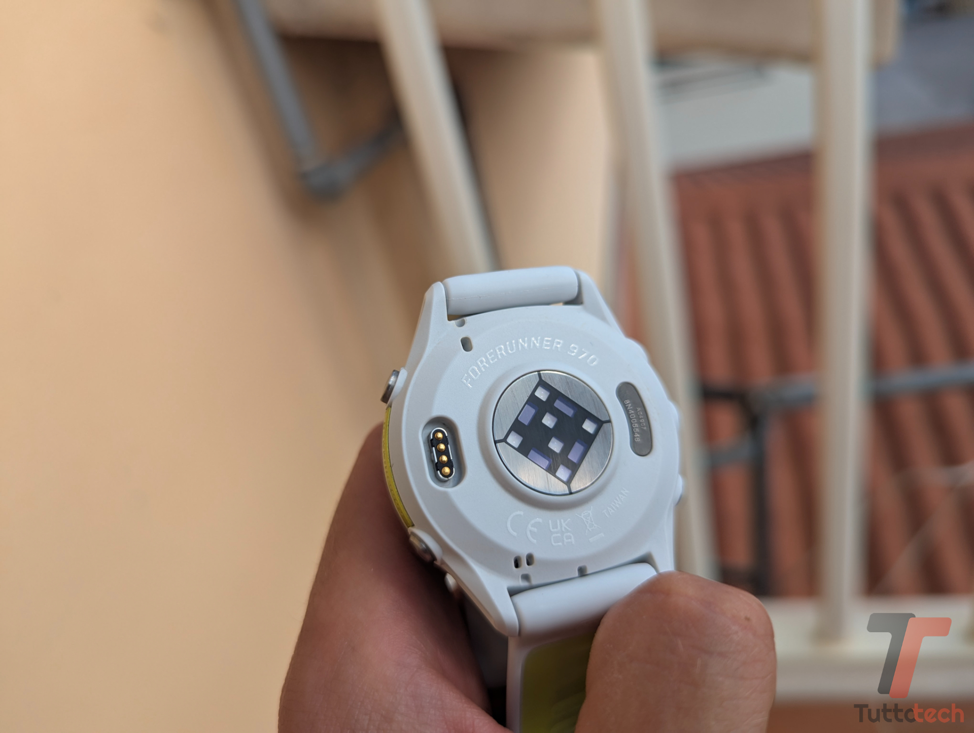 Sensore cardio - Recensione Garmin Forerunner 970