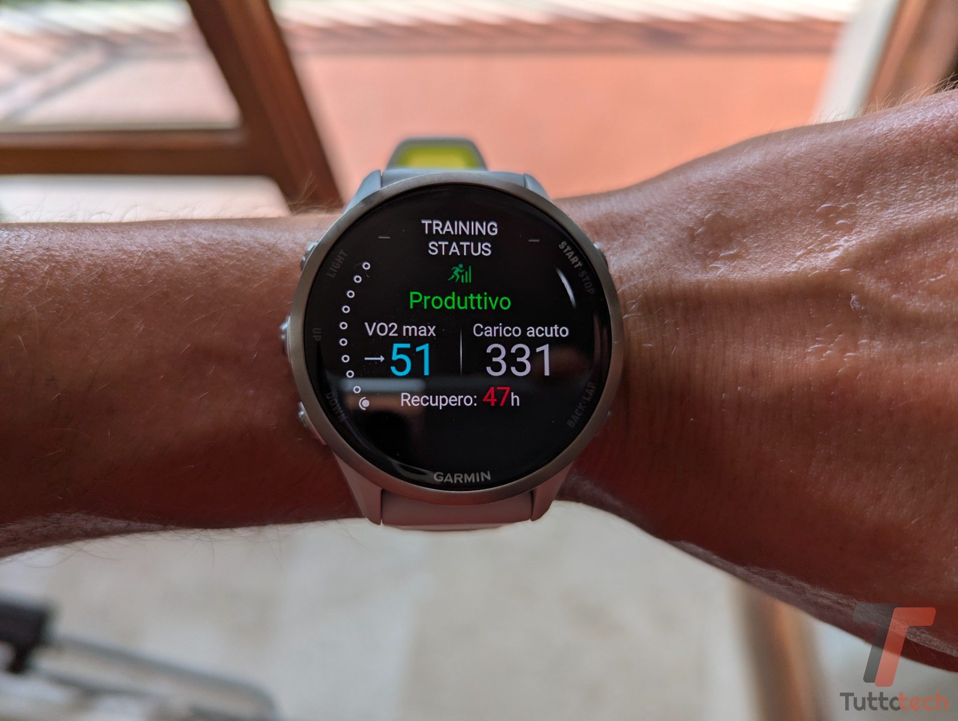 Training Status - Recensione Garmin Forerunner 970