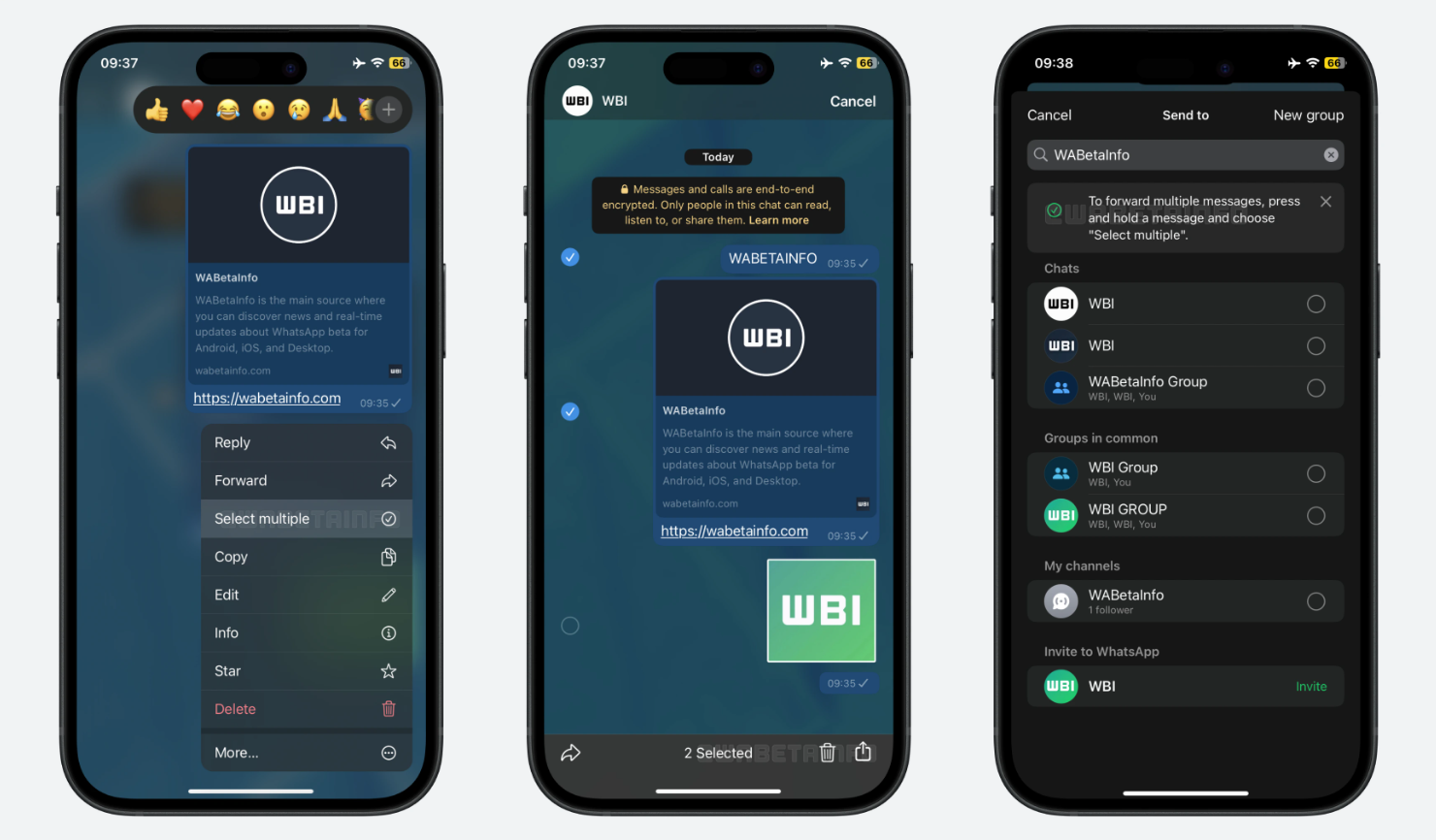 WhatsApp Beta per iOS