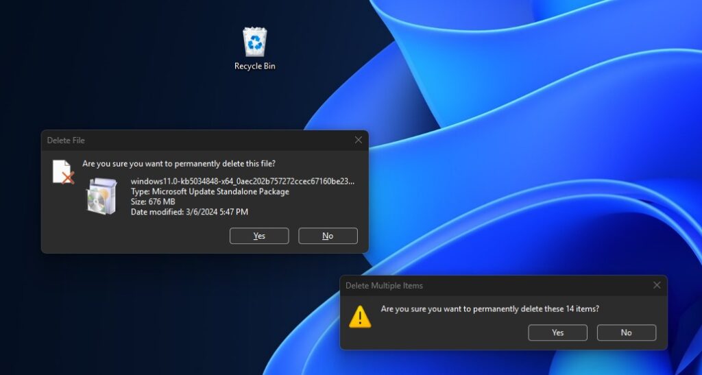 Windows 11 modalità scura finestre dialogo-6