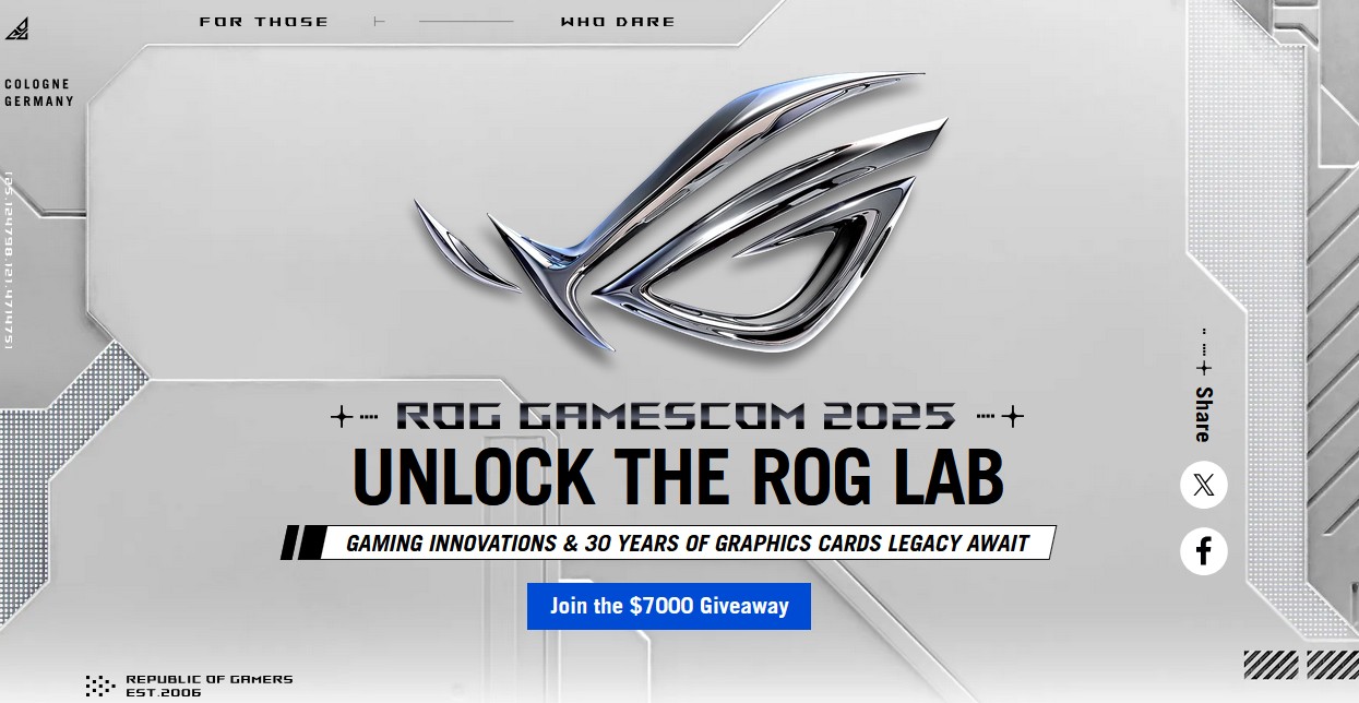asus rog gamescom
