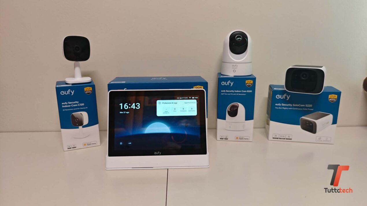 La sicurezza domestica secondo eufy: abbiamo provato Smart Display E10 e tre telecamere di sicurezza